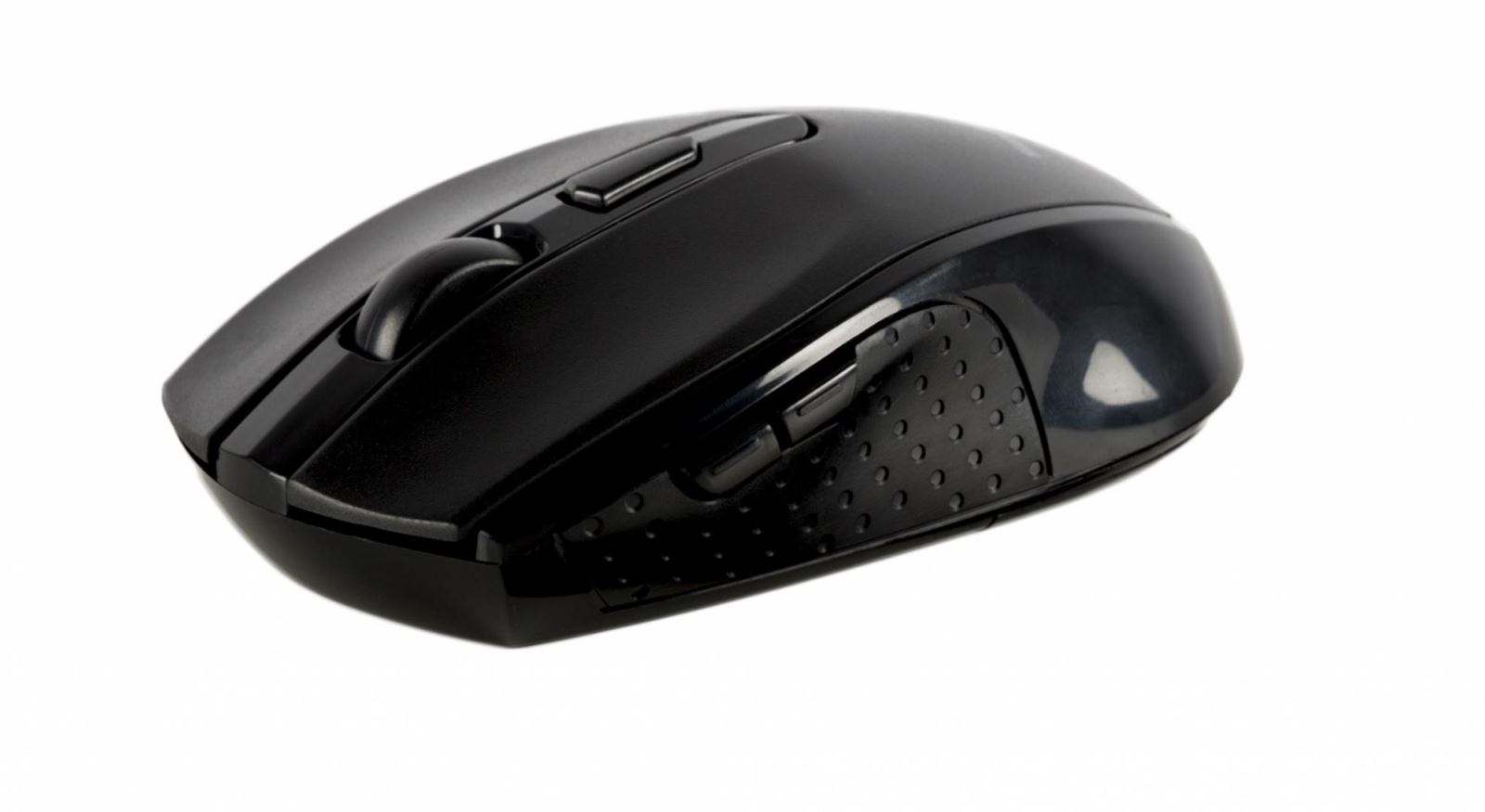 Mouse Serioux Pastel 600, wireless, USB, 1000/1600 DPI, 6 butoane, sisteme de operare: Windows / Mac OS / Linux, negru