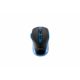 Mouse Serioux Pastel 600, wireless, USB, 1000/1600 DPI, 6 butoane, sisteme de operare: Windows / Mac OS / Linux, albastru