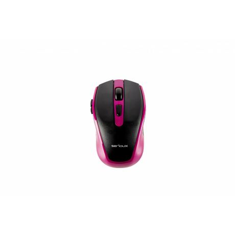 Mouse Serioux Pastel 600, wireless, USB, 1000/1600 DPI, 6 butoane, sisteme de operare: Windows / Mac OS / Linux, mov