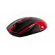Mouse Serioux Pastel 600, wireless, USB, 1000/1600 DPI, 6 butoane, sisteme de operare: Windows / Mac OS / Linux, rosu