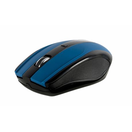 Mouse Serioux Rainbow 400, wireless, USB, 1000/1600 DPI, 4 butoane, sisteme de operare: Windows / Mac OS / Linux, albastru
