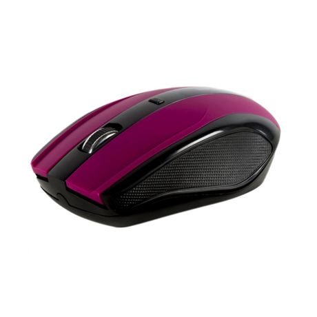 Mouse Serioux Rainbow 400, wireless, USB, 1000/1600 DPI, 4 butoane, sisteme de operare: Windows / Mac OS / Linux, mov