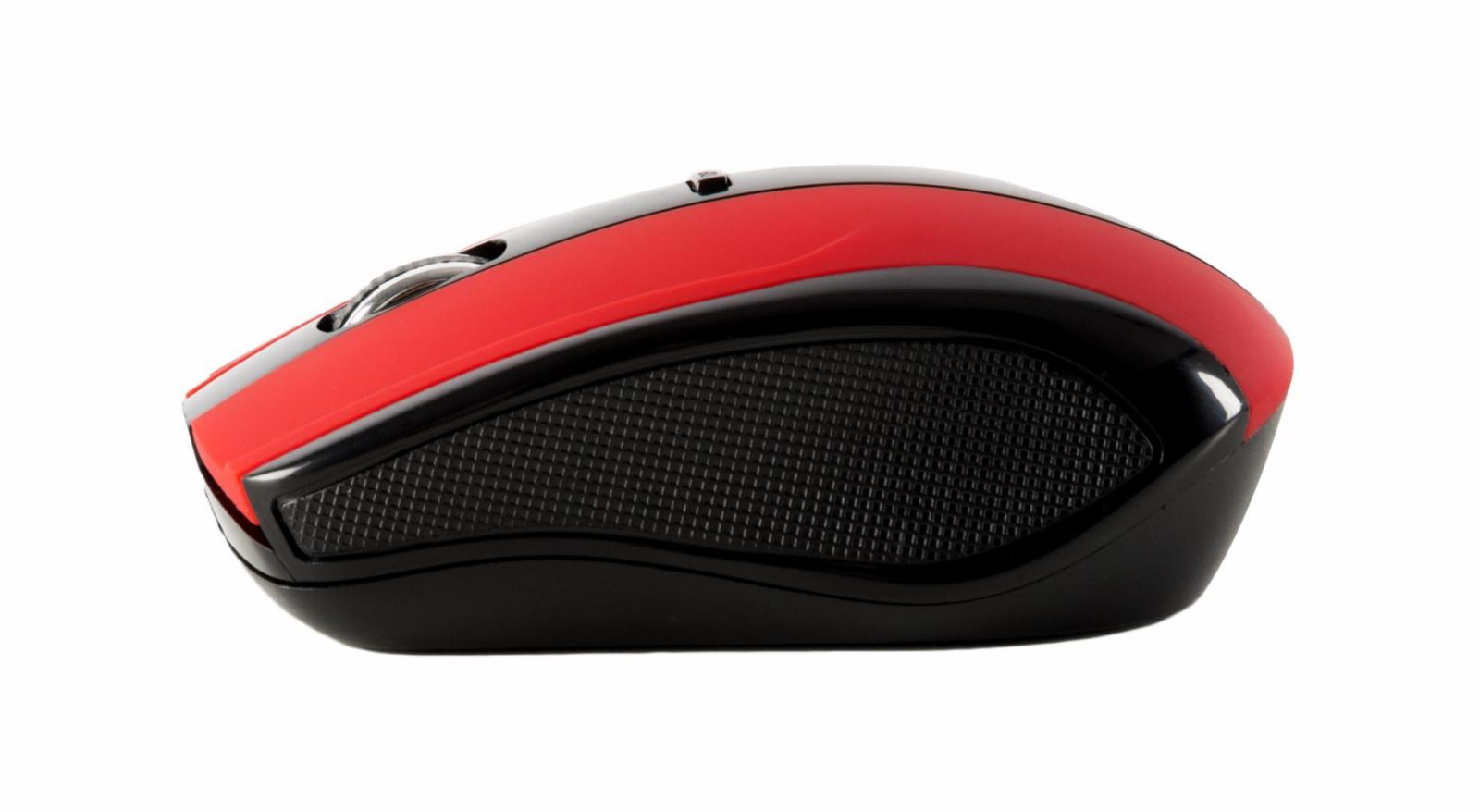 Mouse Serioux Rainbow 400, wireless, USB, 1000/1600 DPI, 4 butoane, sisteme de operare: Windows / Mac OS / Linux, rosu