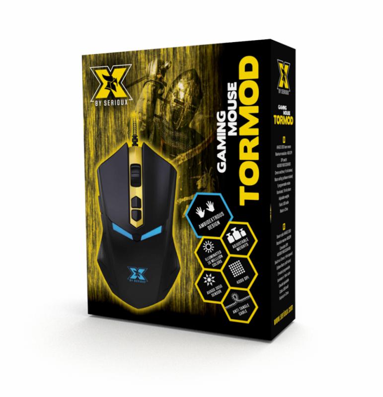 Mouse gaming X by SERIOUX Tormod