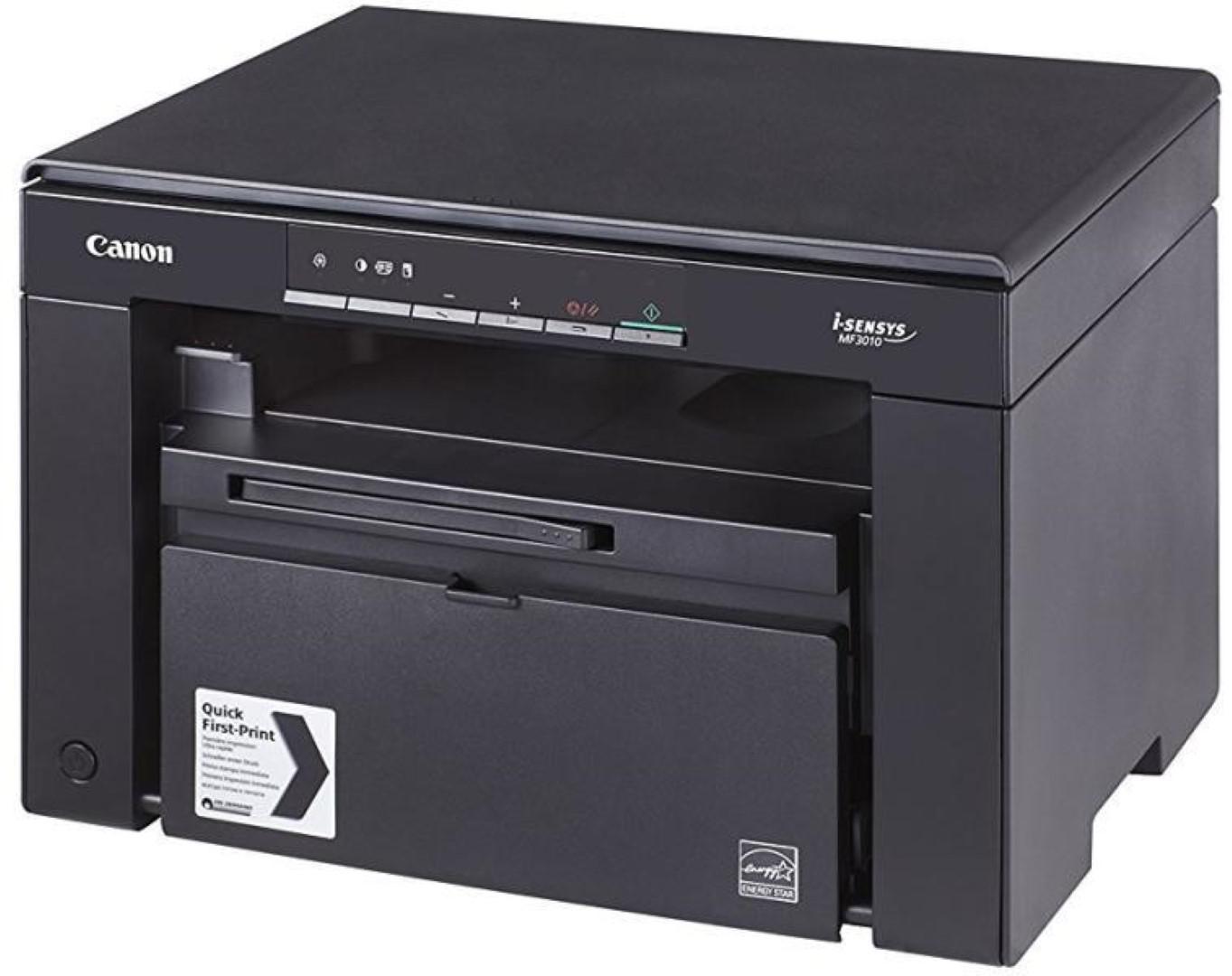 Multifunctional laser mono Canon MF3010, A4, Interfata USB 2.0