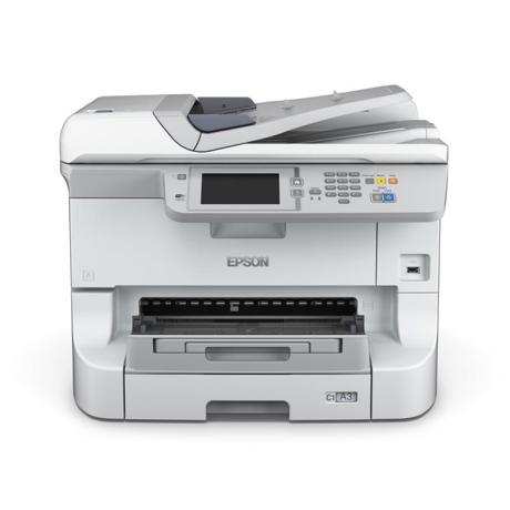 Multifunctional inkjet color Epson Workforce WF-8510DWF, dimensiune A3+ (Printare, Copiere, Scanare, Fax), duplex, viteza 34ppm