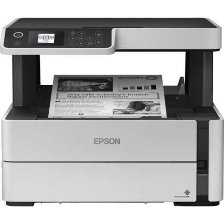 Multifunctional inkjet mono Epson Eco tank M2170, A4, Printare, Copiere, Scanare, USB, Ethernet, WiFi, Wi-Fi Direct