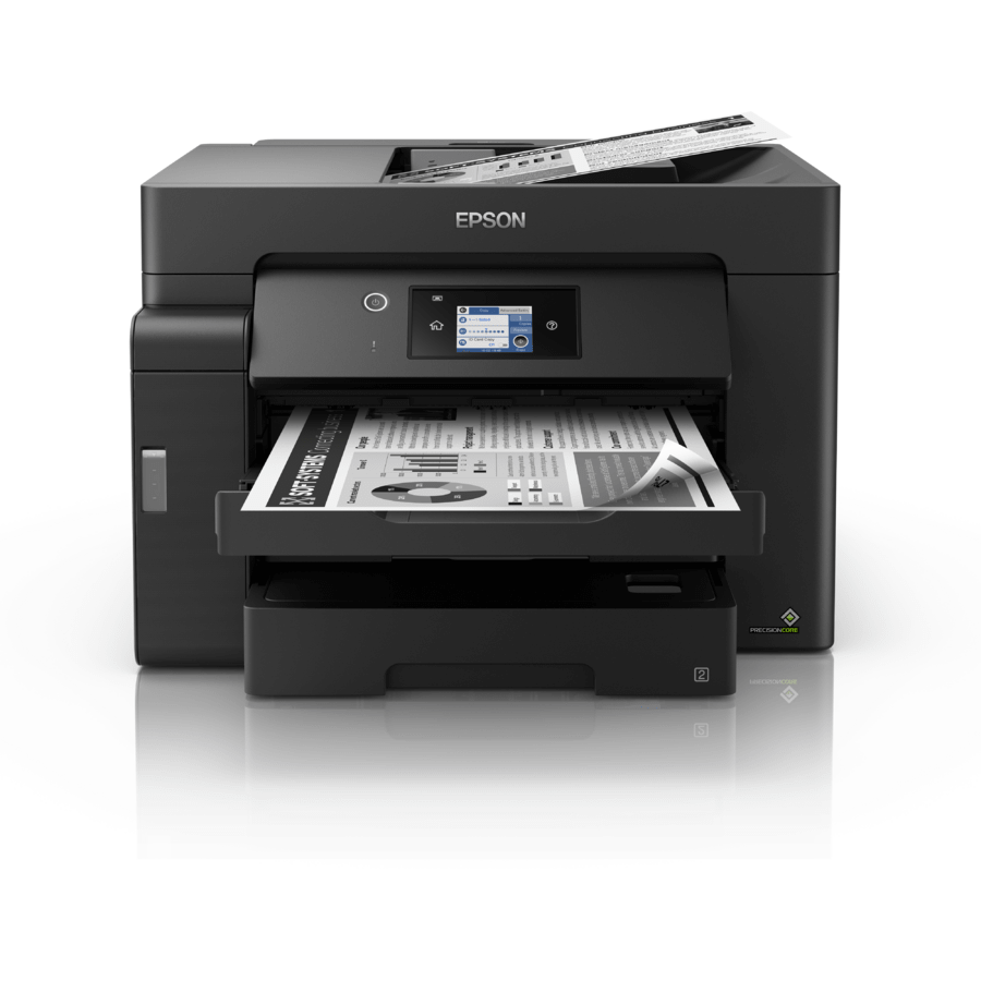 Multifunctional inkjet mono Epson EcoTank M15140, A3, Printare, Copiere, Scanare, Printare borderless