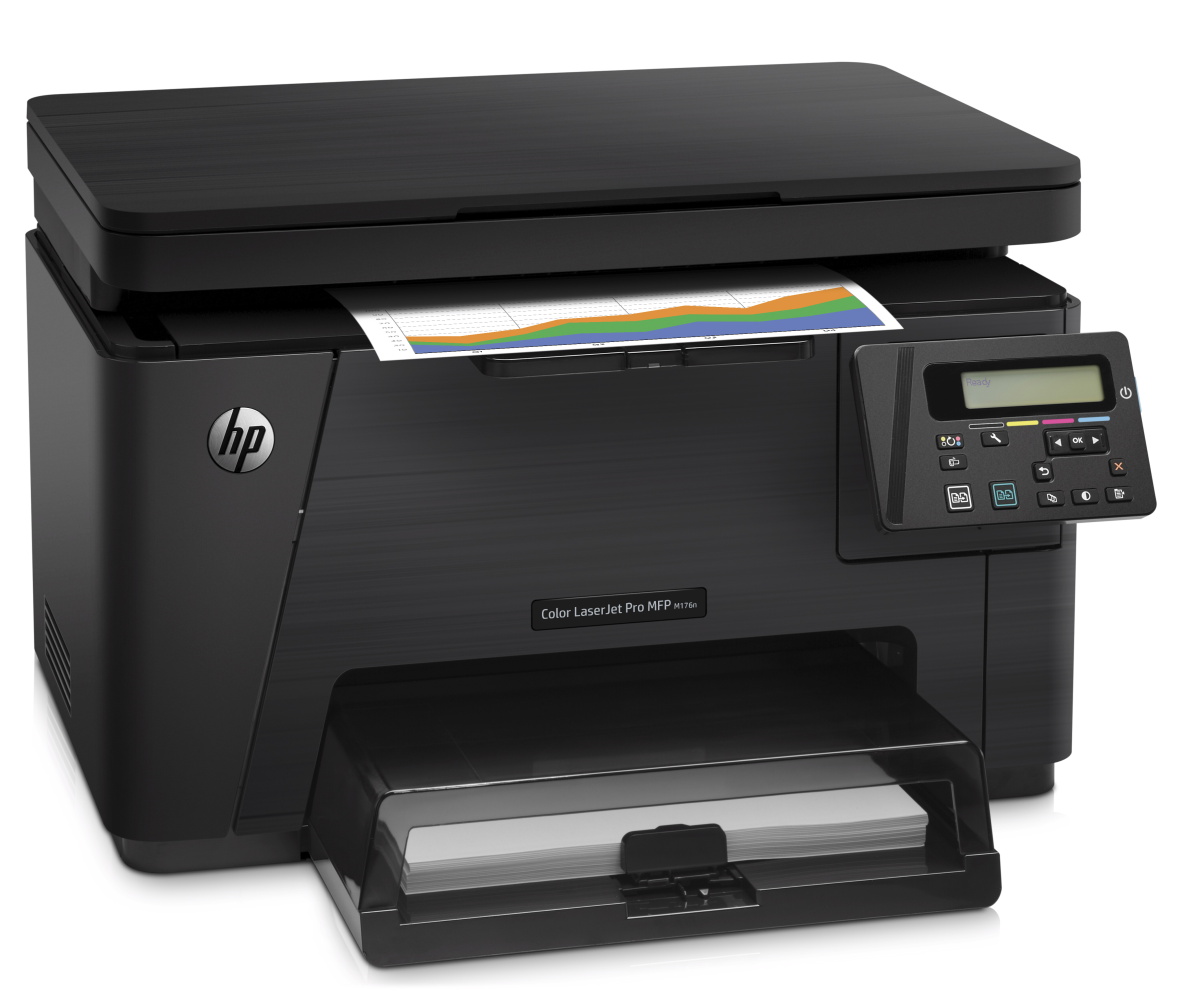 Multifunctional HP LaserJet Pro MFP M176n, laser color, A4 Pret