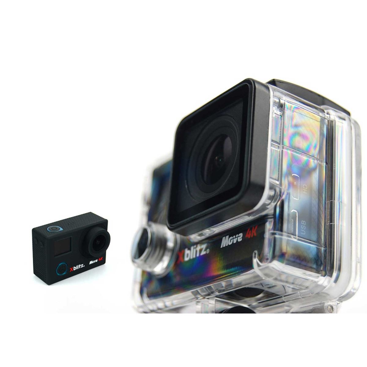Camera video sport Xblitz Move 4k, Ultra HD 4K, , Wi-Fi, telecomanda