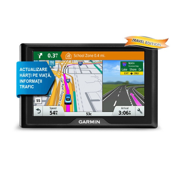 SISTEM DE NAVIGATIE GARMIN DRIVE 50 LMT TRAVEL EDITION