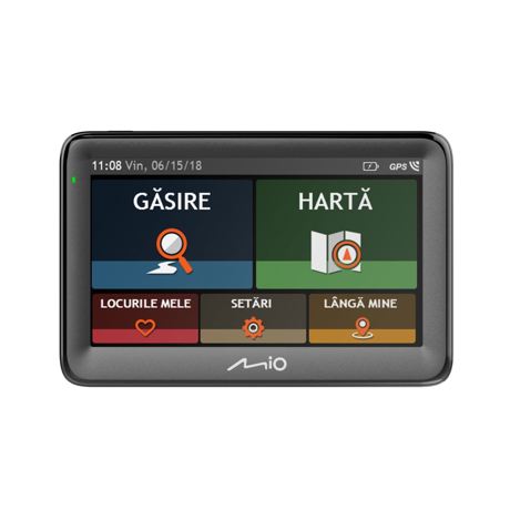 SISTEM DE NAVIGATIE MIO PILOT 15 LM, DIAGONALA 5", FULL EUROPE + ACTUALIZARI GRATUITE PE VIATA