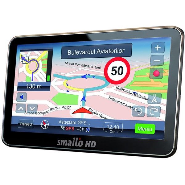 Sistem de navigatie Smailo HD 5.0 Harta Full Europa LMU