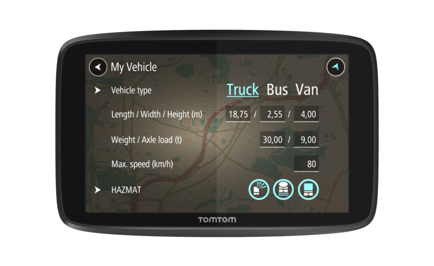 Sistem de navigatie TomTom GO PROFESSIONAL 6200