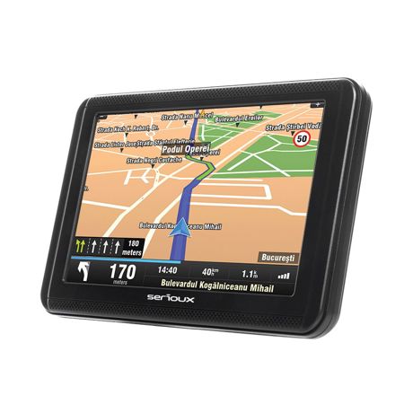 Sistem de navigatie Serioux Urban Pilot UPQ500, 5.0" TFT, fara harta