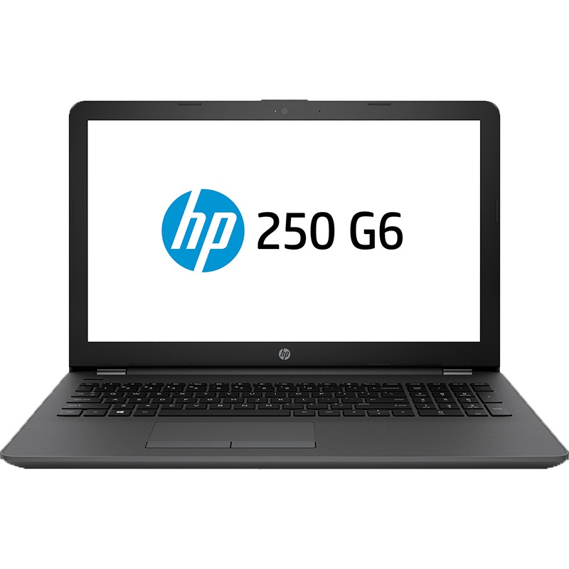 Laptop HP 250 G6, 15.6" HD SVA AG, Intel Core i3-6006U, RAM 4GB DDR4, HDD 500GB, DOS 2.0, Dark Ash Silver