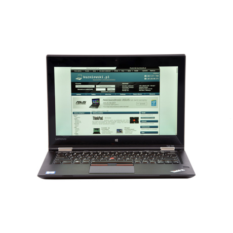 Laptop Lenovo ThinkPad Yoga 260, 12.5" FHD IPS Touch, Intel Core i7-6500U, RAM 8GB, SSD 256GB, Windows 10 Pro, Negru