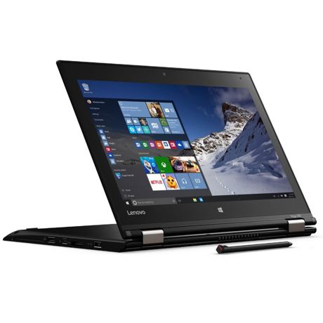 Laptop Lenovo ThinkPad Yoga 260, 12.5" Touch FHD IPS, Intel Core i5-6200U, RAM 8GB DDR4, SSD 256GB, Windows 10 Pro