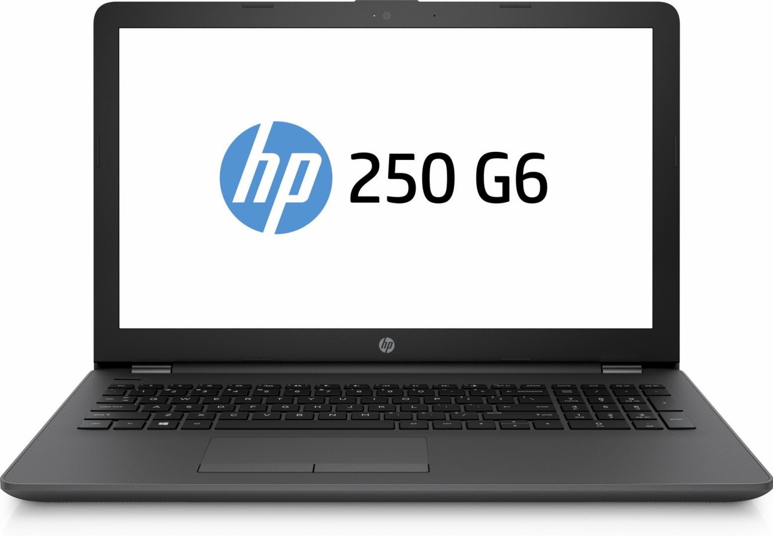 Laptop HP 250 G6, 15.6 inch LED HD Anti-Glare, Intel Celeron N4000, RAM 4GB DDR4 2400, HDD 500GB, Free DOS