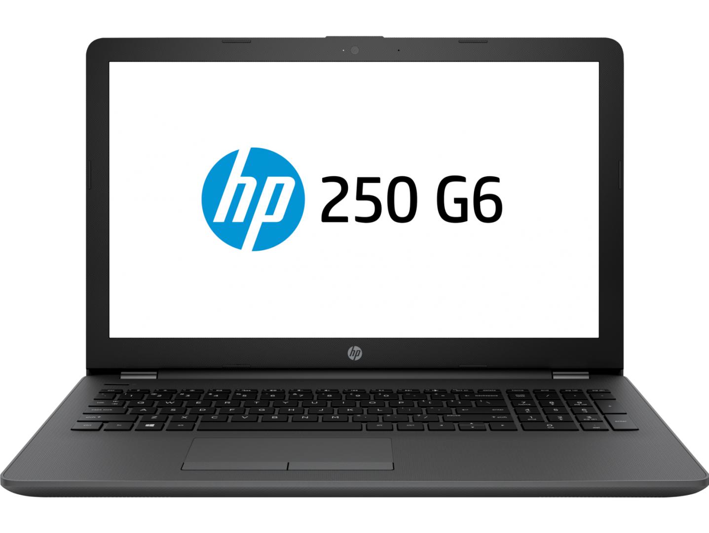 Laptop HP 250 G6, 15.6" LED FHD, Intel Core i5-7200U, AMD Radeon 520 2GB DDR3, RAM 8GB DDR4, SSD 256GB, Windows 10 Pro 64bit