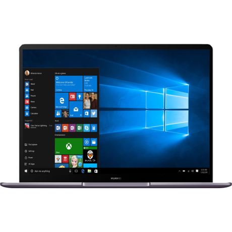 Laptop Huawei MateBook X Pro, 13.9'', Ecran touch, Procesor Intel® Core™ i5-8265U, RAM 8GB, SSD 512GB, NVIDIA® GeForce® MX250 2 GB GDDR5, Gray, Windows 10 Home