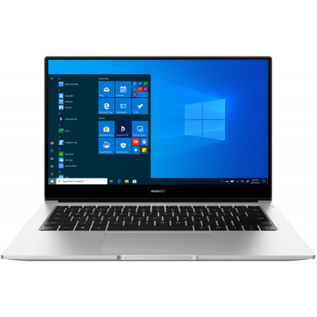 Laptop Huawei MateBook D14 2020, 14'', Procesor AMD Ryzen™ 7 3700U, RAM 8GB, SSD 512GB, Windows Home, Silver