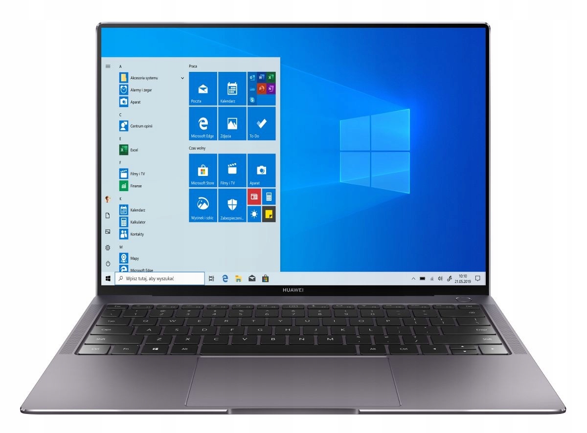 Laptop Huawei MateBook X Pro 2020, 13.9'', Ecran touch, Procesor Intel® Core™ i5-10210U, RAM 16GB, SSD 512GB, NVIDIA® GeForce® MX250 2 GB GDDR5, Gray, Windows 10 Pro