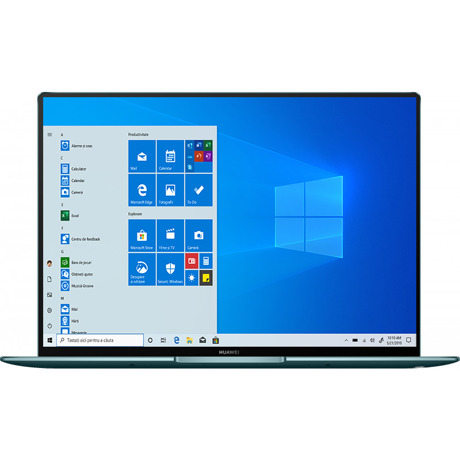 Laptop Huawei MateBook X PRO, 13.9" 3000 x 2000 pixeli touchscreen, Procesor Intel® Core™ i7-1165G7, RAM 16GB DDR4, SSD 1TB, Green, Windows 10 Pro