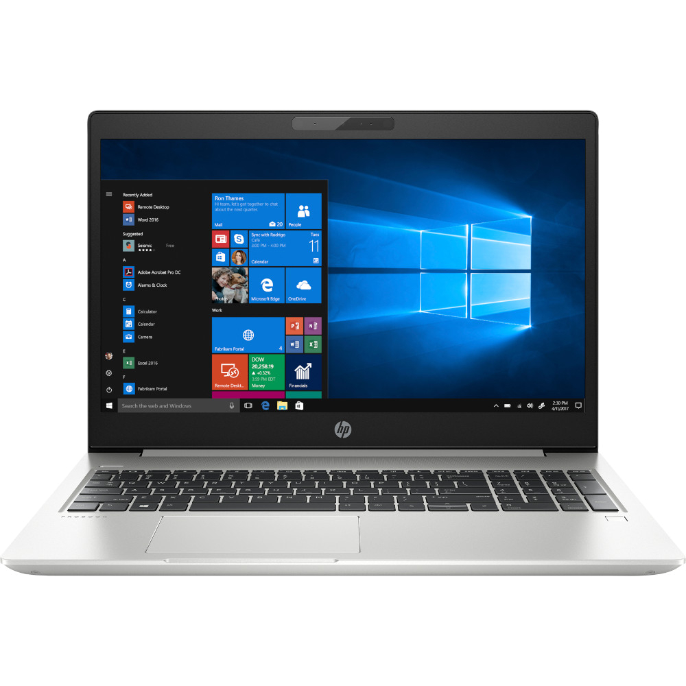 Laptop HP ProBook 450 G6, 15.6" LED HD Anti-Glare, Intel Core i5-8265U Quad Core, RAM 8GB DDR4, SSD 256GB PCle, NVIDIA GeForce MX130 2GB DDR5, Windows 10 HOME 64bit