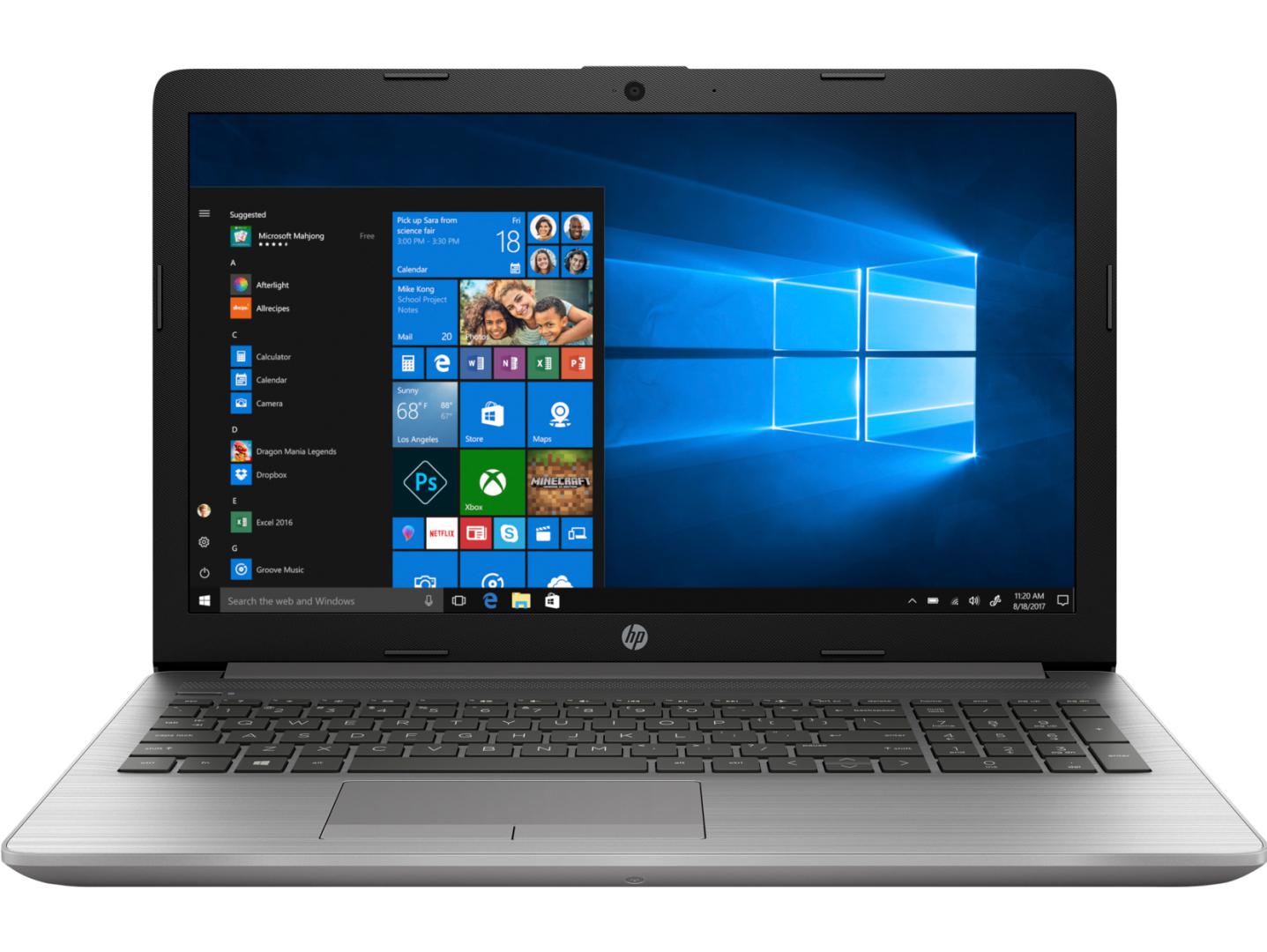 Laptop HP 250 G7, 15.6" LED FHD, Intel Core i5-8265U Quad Core, RAM 8GB DDR4, HDD 1TB, Windows 10 Pro 64bit