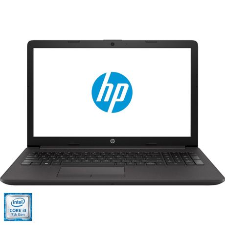 Laptop HP 250 G7, 15.6 inch, LED, FHD, Intel Core i3-7020U, RAM 4GB DDR4, SSD 256GB, Free DOS