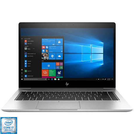 Laptop HP EliteBook 840 G6, 14", LED Full HD, Anti-Glare, Intel Core i7-8565U, RAM 8GB, SSD 256GB, Windows 10 Pro 64bit