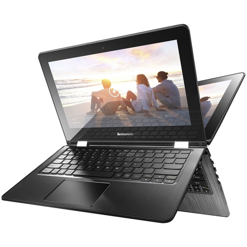 Laptop Lenovo YOGA YG300-11, 11.6" HD Glare TN Touch, Intel Celeron N3060, RAM 4GB, SSD 32GB EMMC, Windows 10 Home