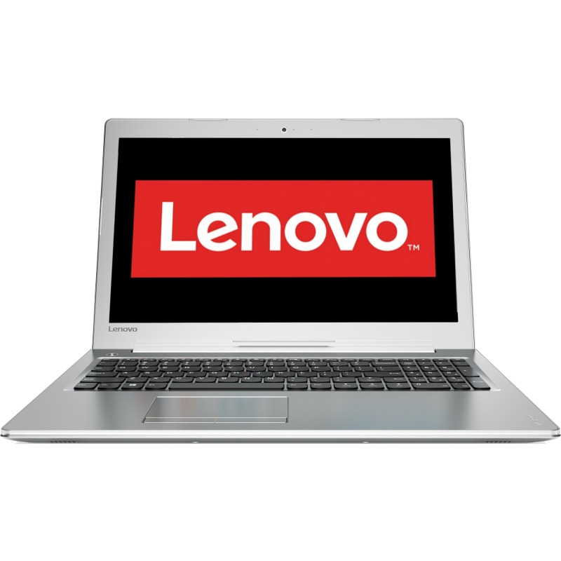 Laptop Lenovo IdeaPad 510-15IKB, 15.6" FHD Anti-Glare IPS, Intel Core i5-7200U, nVidia 940MX 4GB, RAM 8GB DDR4, HDD 1TB, DOS, Argintiu