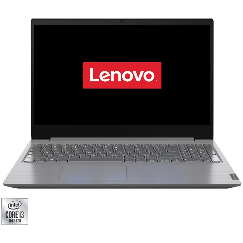 Laptop Lenovo V15 IML, 15.6" FHD (1920x1080), Intel Core i3-10110U, RAM 4GB, SSD 256GB, Free DOS