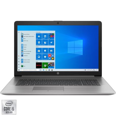 Laptop HP ProBook 470 G7, 17.3" LED FHD Anti-Glare, i5-10210U, AMD Radeon 530 2GB GDDR5, RAM 16GB, SSD 512GB, Windows 10 PRO 64bit
