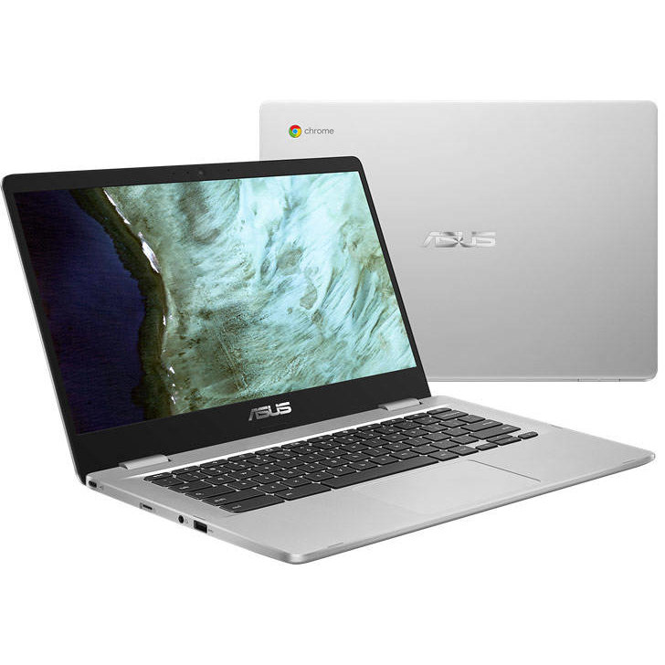 (RESIGILAT) Laptop ASUS ChromeBook C423NA-EC0642, 14", Touch Full HD, Intel(R) Celeron(R) N3350, 4GB LPDDR4 , 64G eMMC, Chrome 