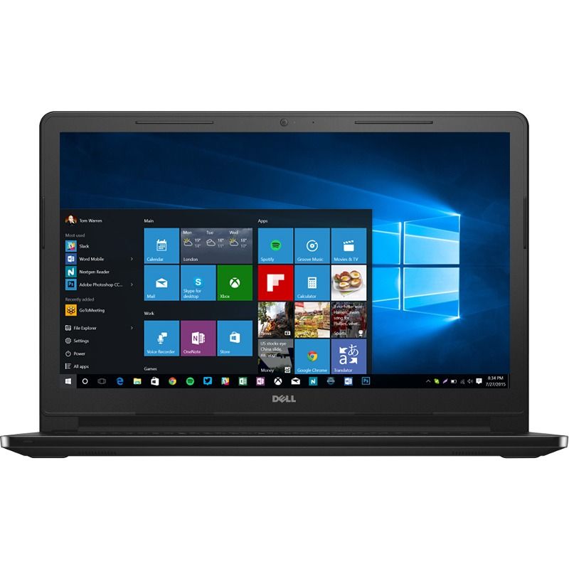 Laptop Dell Inspiron 3567, 15.6" FHD Anti-Glare LED, Intel(R) Core(TM) i5-7200U, AMD Radeon(TM) R5 M430 2GB, RAM 4GB DDR4, SSD 256 GB, Ubuntu Linux 16.04