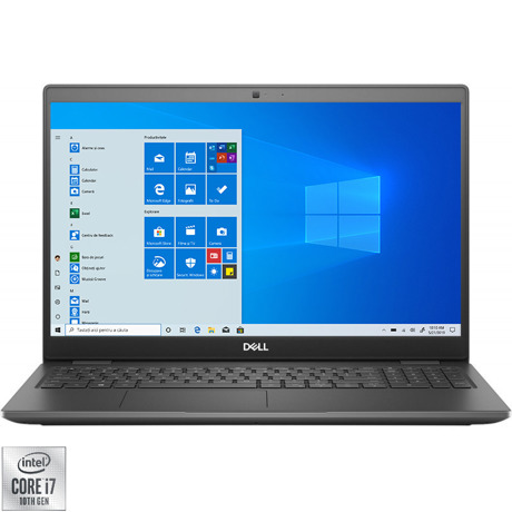 Laptop Dell Latitude 3510, 15.6" FHD Anti-glare, Intel® Core™ i7- 10510U, RAM 16GB, SSD 512GB, Windows 10 Pro 64bit
