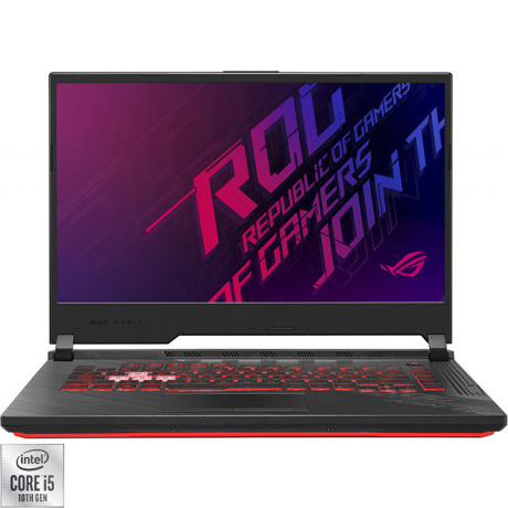 Laptop Gaming ASUS ROG Strix G15 G512LI-HN285, 15.6" FHD IPS, Intel® Core™ i7-10870H, NVIDIA® GeForce®GTX1650Ti, RAM 8GB, SSD 512GB, Endless