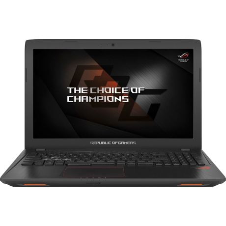 Laptop Asus ROG STRIX GL553VE-FY056T, 15.6 FHD LED Anti-Glare, Intel Core i7-7700HQ, nVidia GTX1050-TI 4GB, RAM 8GB DDR4, HDD 1TB, Windows 10 Home, Black