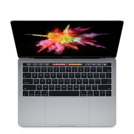 Laptop Apple MacBook Pro TouchBar and Touch ID, 13.3" QHD IPS, Intel Core i5, RAM 8GB DDR4, SSD 512GB, tastatura INT, macOS Sierra, Space Grey