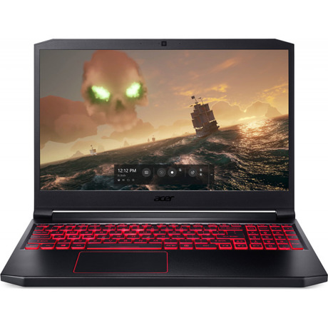 Laptop Acer Nitro AN715-51-70EY, 15.6" FHD IPS, Intel Core i7-9750H, NVIDIA GeForce GTX 1650 4GB, RAM 8GB DDR4, HDD 1TB, Bootable Linux, Black