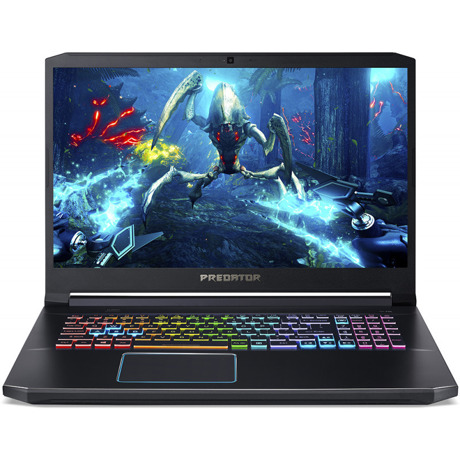 Laptop Acer Predator PH317-53-72JJ, 17.3" FHD IPS, Intel Core i7-9750H, NVIDIA GeForce RTX 2060 6GB, RAM 16GB DDR4, HDD 1TB, SSD 512GB, Windows 10 Home, Black