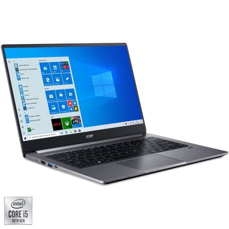 Laptop Acer Swift 3 SF314-57G, 14" FHD, IPS LED LCD, Intel Core i5-1035G1, NVIDIA GeForce MX250 2GB, RAM 8 GB LPDDR4, SSD 512 GB, Windows 10 Home 64-bit