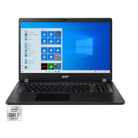 Laptop Acer TravelMate P2 TMP215-52, 15.6", Full HD, Intel Core i7-10510U, RAM 8GB DDR4, SSD 256GB, Windows 10 Pro