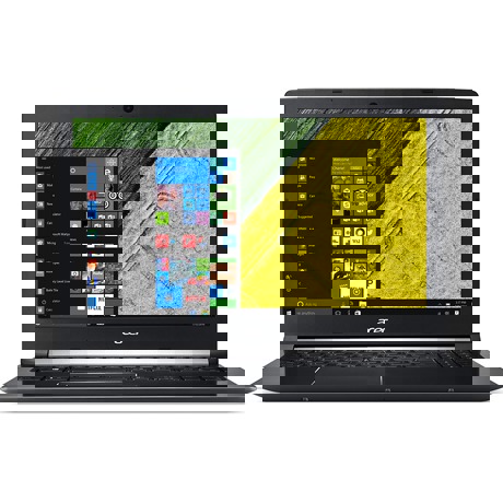 Laptop Acer Aspire 7, A715-71G-72F5, 15.6" FHD ComfyView IPS LED Non-Glare, Intel Core I7-7700HQ, nVidia GeForce GTX 1050Ti 4GB, RAM 8GB DDR4, SSD 512GB, Boot-up Linux, Black