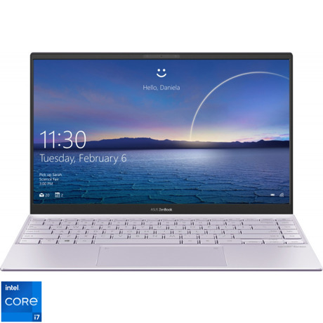 UltraBook ASUS ZenBook 14 UX425EA-BM031T, 14" FHD (1920X1080), Anti glare IPS, Intel Core i7-1165G7, RAM 16GB LPDDR4X, SSD 512 GB, Windows 10 Home