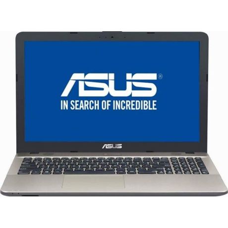 Laptop Asus VivoBook MAX X541NA-GO012, 15.6 HD LED Glare, Intel Pentium Quad Core N4200, RAM 4GB, HDD 500GB, Endless OS, Chocolate Black