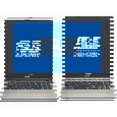 Laptop Asus VivoBook Max X541UA-GO1345D, 15.6 HD LED Glare, Intel Core i3-6006U, RAM 4GB DDR4, HDD 1TB, Free DOS, Chocolate Black 